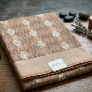 Pure silk and Blend of Cotton