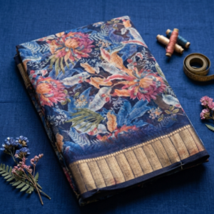 Crush Gorgette Saree