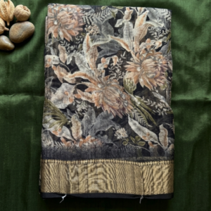 Raw Mango Gorgette Sarees